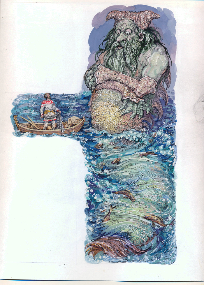 Садко и морское чудище.