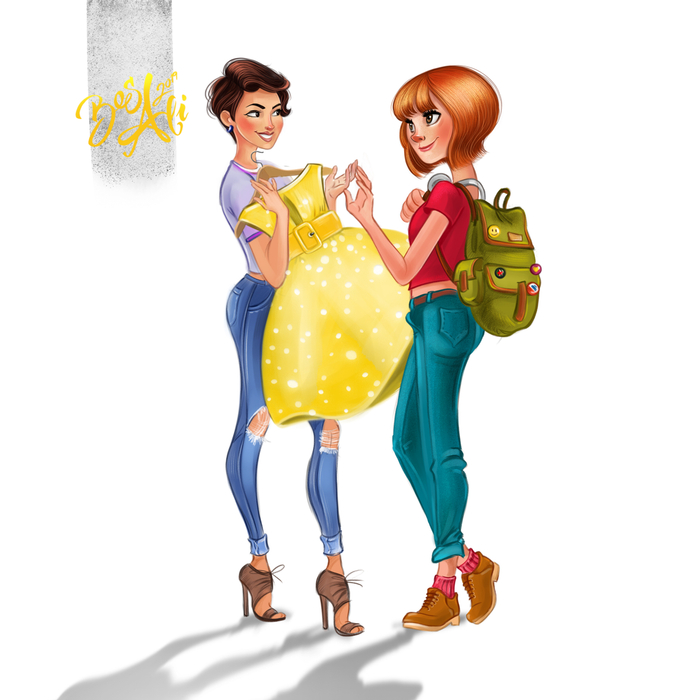 Иллюстрация для календаря ТЦ.