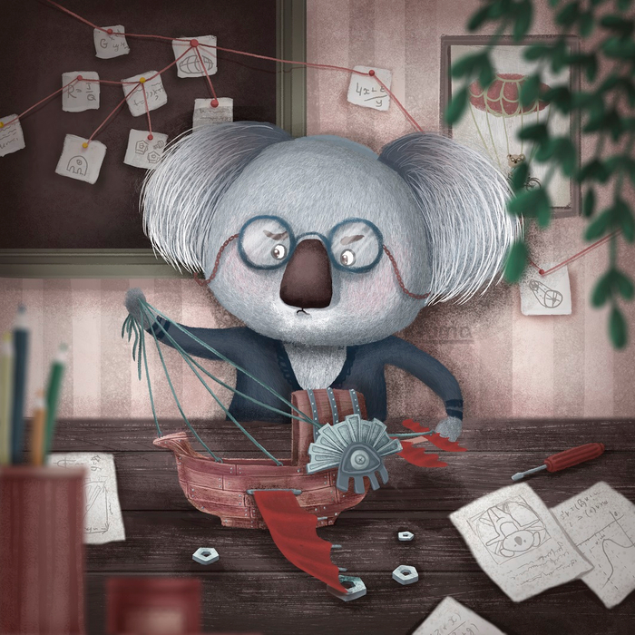 Коала изобретатель