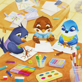 урок рисования