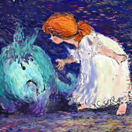 эскиз иллюстрации к моей книге)