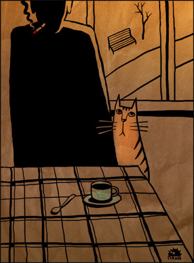 Пустая скамейка