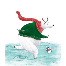 Новогодняя открытка