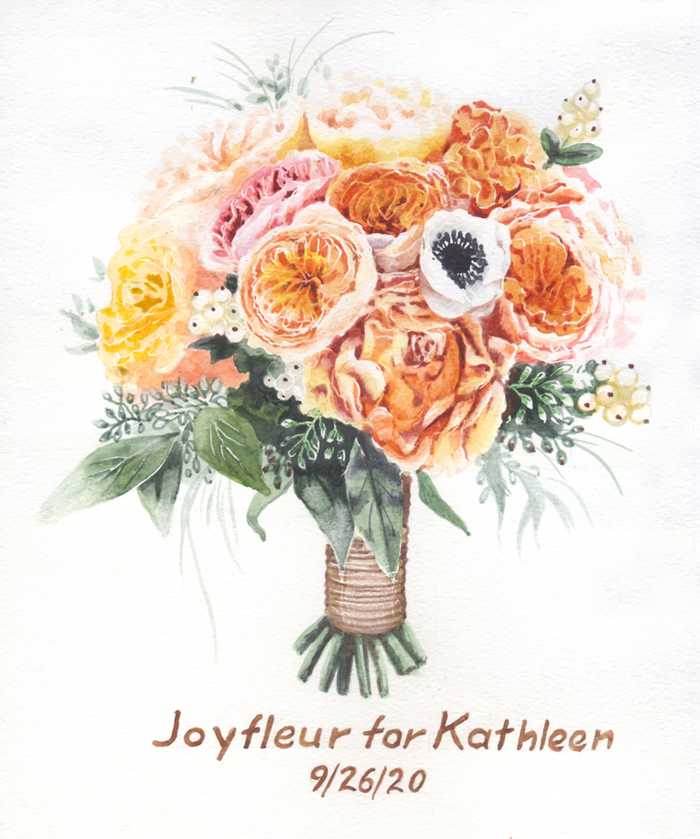 букет невесты