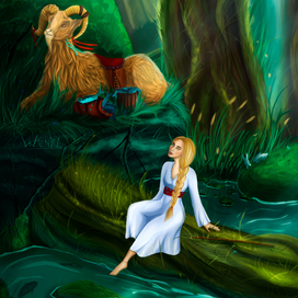 Взрослая Алёнушка 