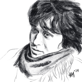 Портрет В.Цоя