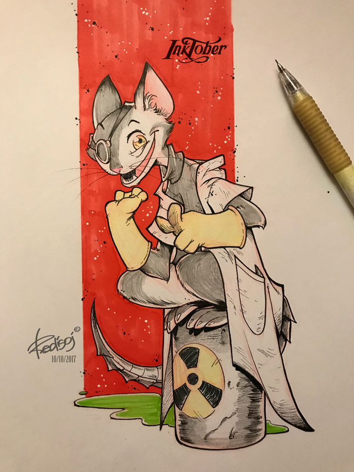 InkTober2017 день 10