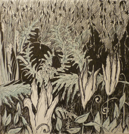 В лесной темноте