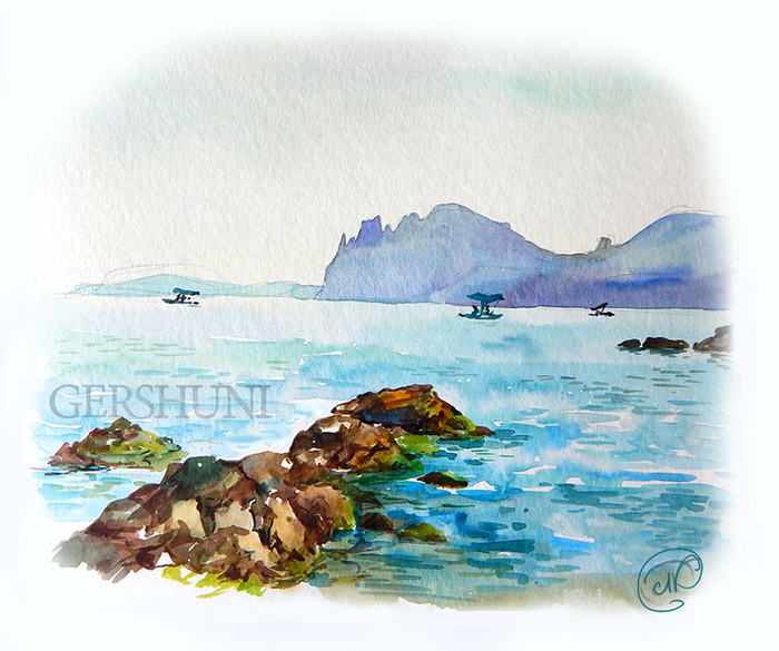 И напряженный пафос Кара-Дага..