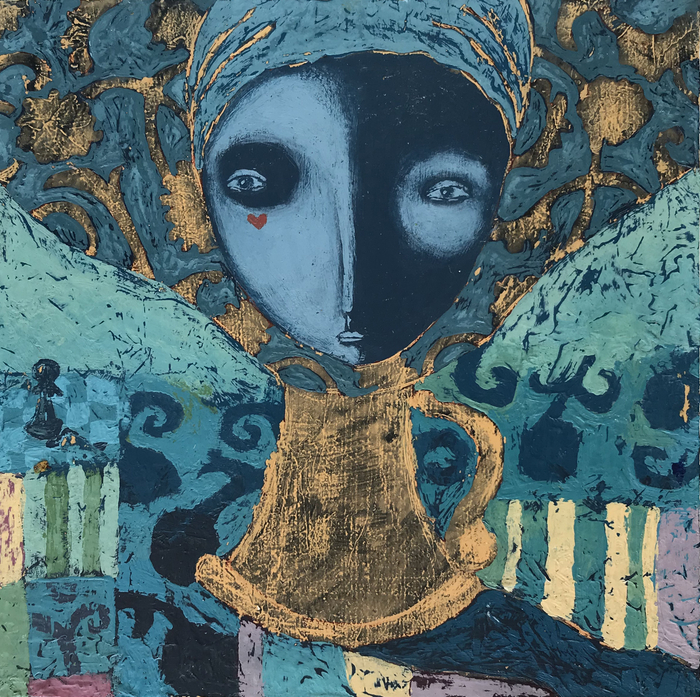 Шахматная ваза