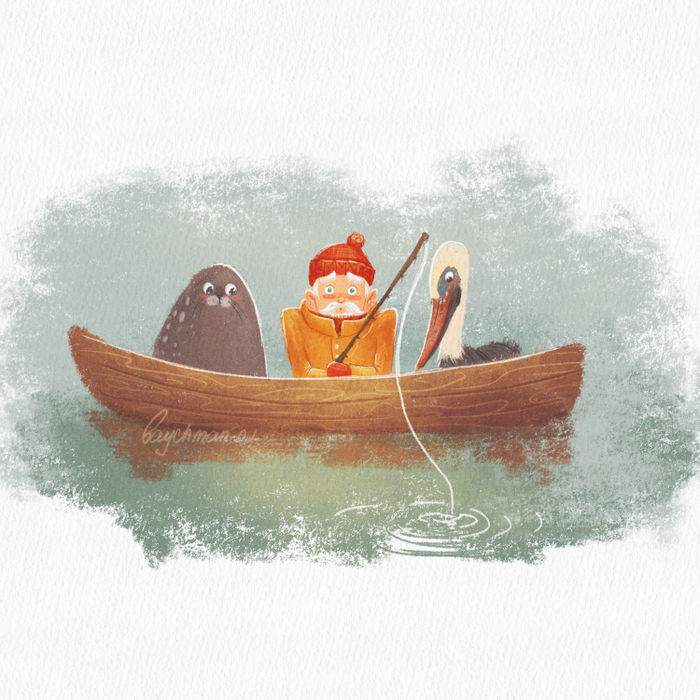 Однажды на рыбалке..