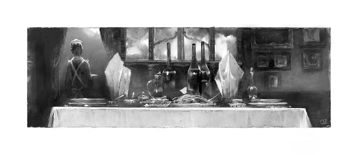 М.А.Булгаков "Собачье сердце" заставка к 3 главе