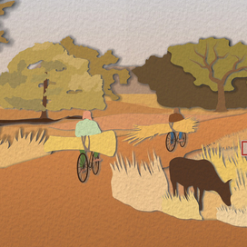 Деревушка Тьебеле. Сахель. Буркина-Фасо