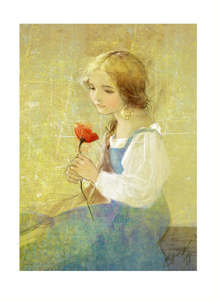 Цветочек..аленький)