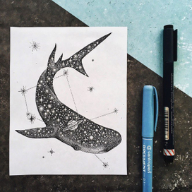 Космическая печальная акула