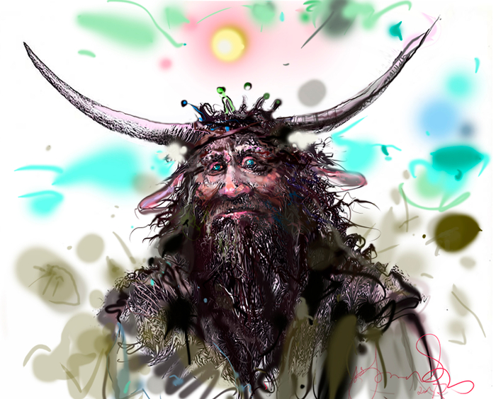 Charakter für die Comics.