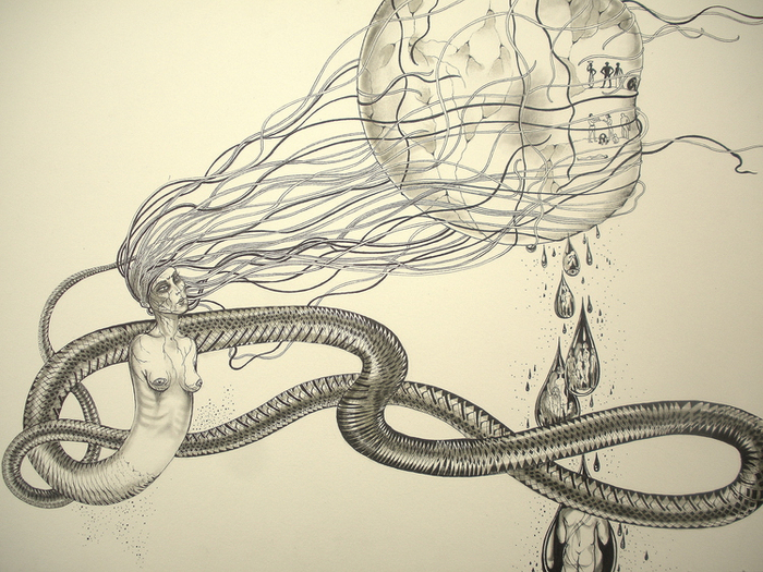 Уника Цюрн-слезы Земли"к спектаклю "В тени Аполлиона