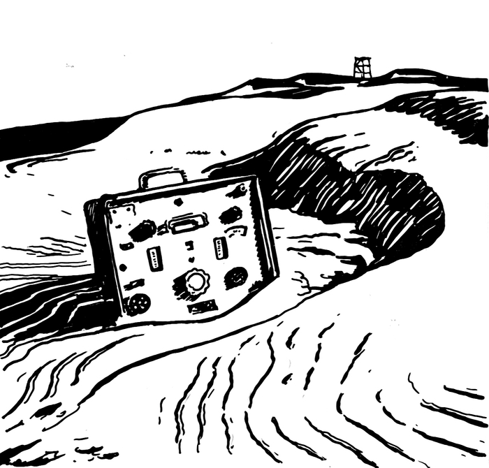 Самолет меняет курс