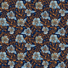 Цветочный паттерн