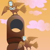 Фантазия с птицами сиринами