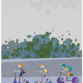 летняя прогулка