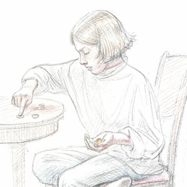 Иллюстрация к пьесе А. Островского "Гроза" для издательства "Речь" 2022