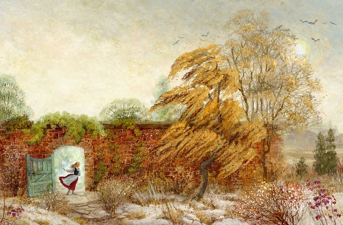 Герда убегает из сада