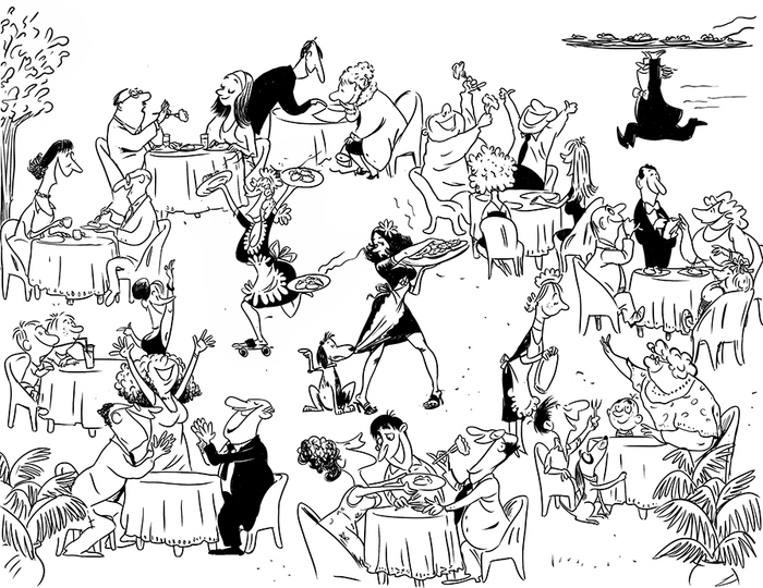 рисунок на упаковку пельмени