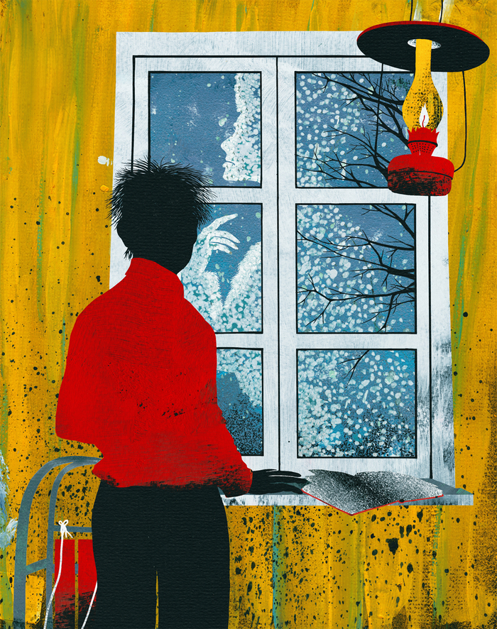 Иллюстрация - 19 к сказке Х.К. Андерсена "Снежная королева"