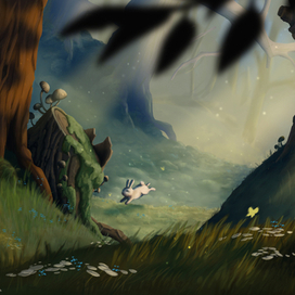 Солнечный день в лесу