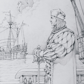 Ch.C. (карандаш под акварель)