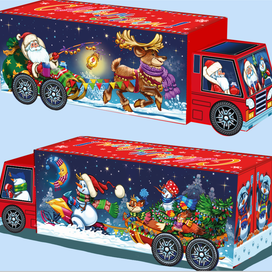 новогодняя коробка