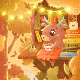 Книжная открытка для Книголова