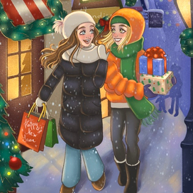 Новогодняя суета