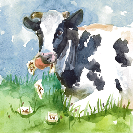 Корова, которая съела слово