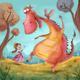 Необычный дракон