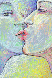 Поцелуй с зеркалом