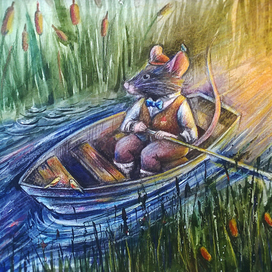 Мышонок Розовое ухо