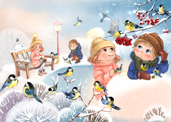 "Синички" автор Н. Цивилев, издательство Перо