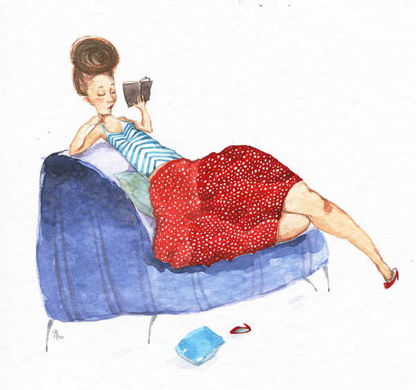 читальщица