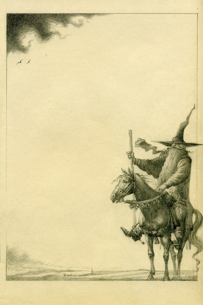 ДЖОН РОНАЛЬД РУЭЛ ТОЛКИН "ХОББИТ" ИЛЛЮСТРАЦИЯ.