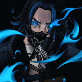 Портрет в стилистике Valorant