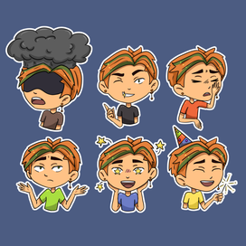 Стикерпак с Егором ч2