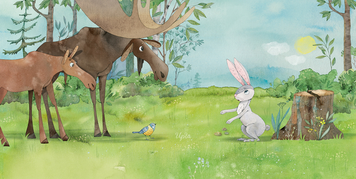 Заяц, длинные уши