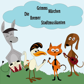 Бременские музыканты, обложка книги