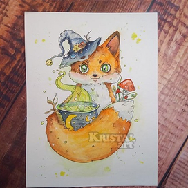 Лиса ведьмочка