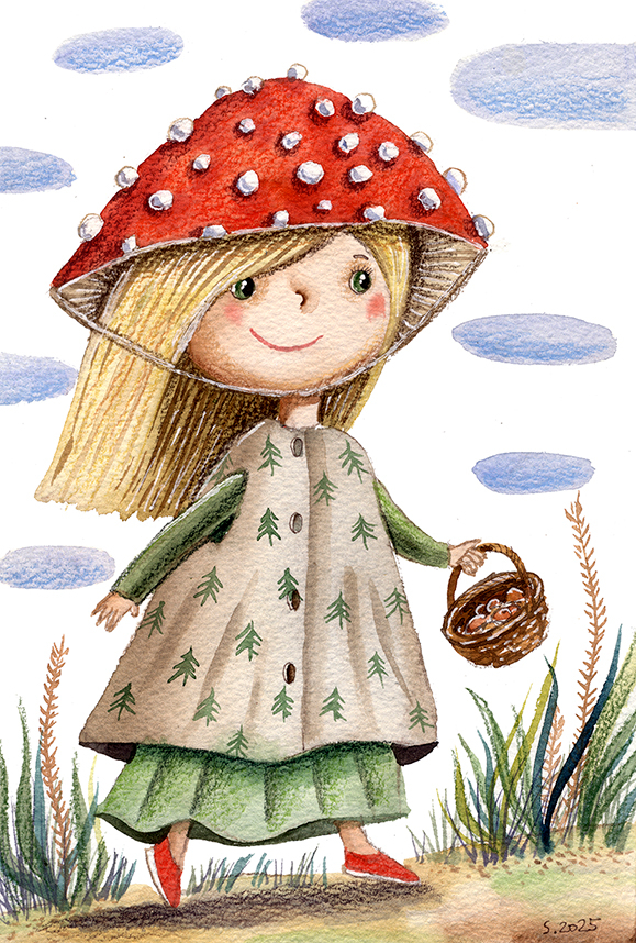 Мухоморовая шляпка