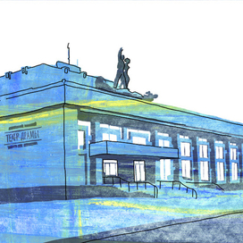 барнаул. Иллюстрации к городу