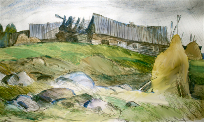 "РАЗРУХА"  -      Была такая деревня  Янгозеро