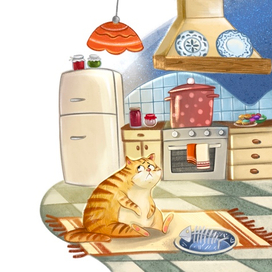 Иллюстрации к стихам Инны Невской "Пушистые почемучки"